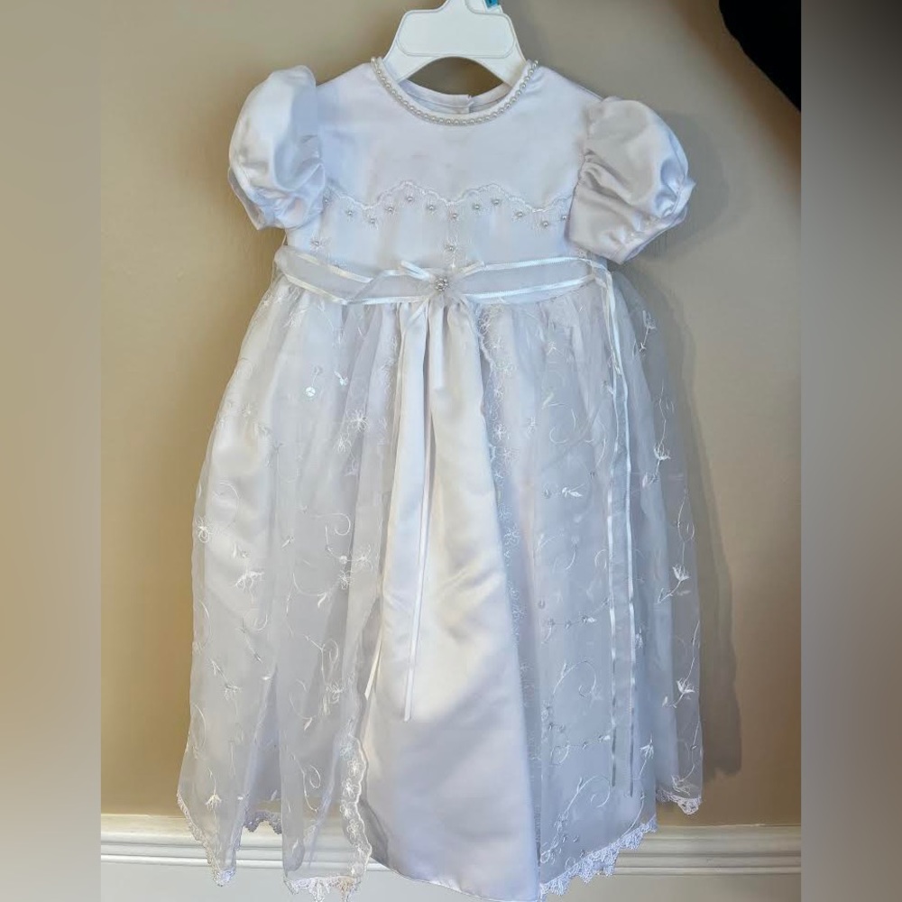 Baby girl christening dress